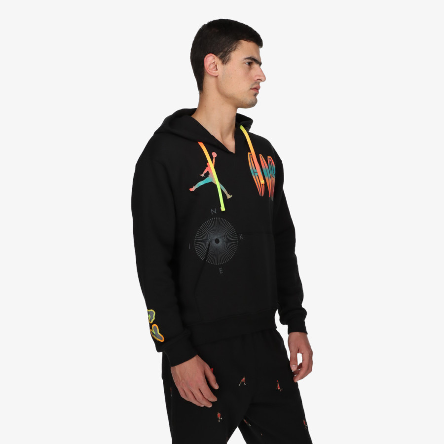 Nike Pulóver M J FLT MVP STMT FLC PO 