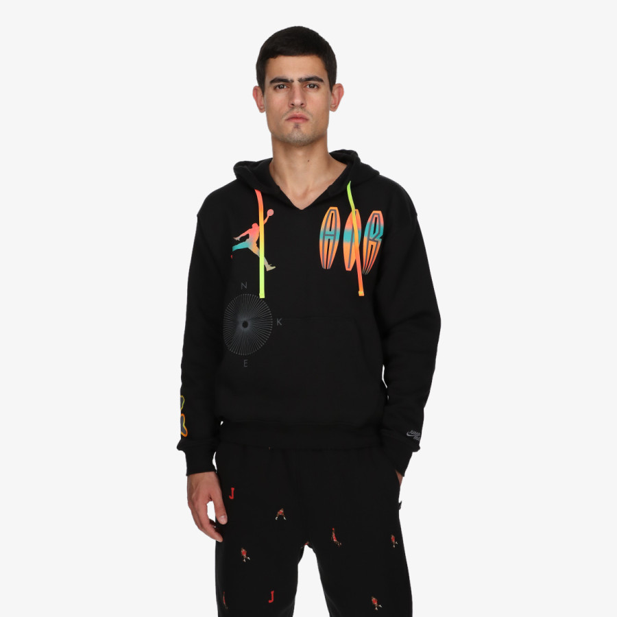 Nike Pulóver M J FLT MVP STMT FLC PO 