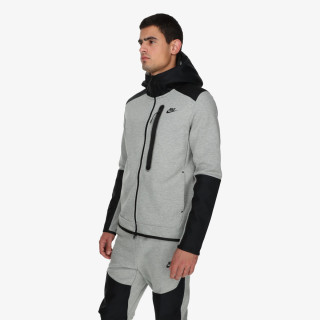 Nike Kapucnis pulóver M NK TCH FLC OVERLAY FZ 