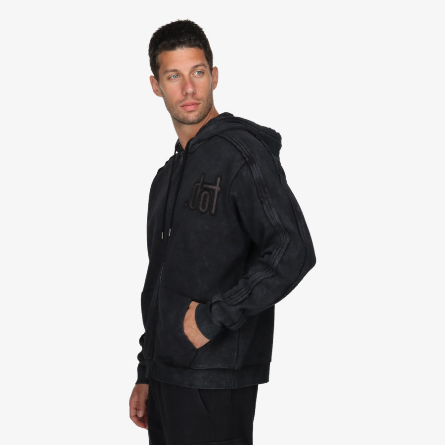 DOT Kapucnis pulóver DOT MENS FULL ZIP HOODY 