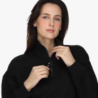 Dot Pulóver Female Half Zip 
