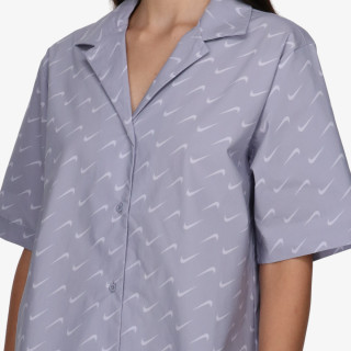 Nike Póló W NSW EVRDY MOD WVN SS TOP 
