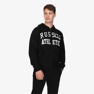 Russell Athletic Pulóver ICONIC ZIP THROUGH HOODY SWEAT 