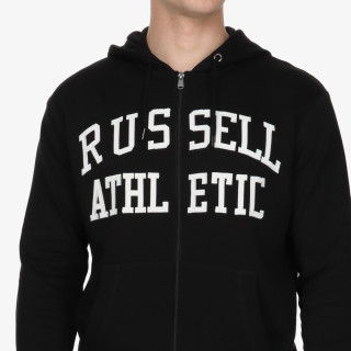 Russell Athletic Pulóver ICONIC ZIP THROUGH HOODY SWEAT 