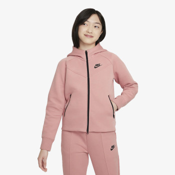 Nike Kapucnis pulóver G NSW TCH FLC HD FZ LS 