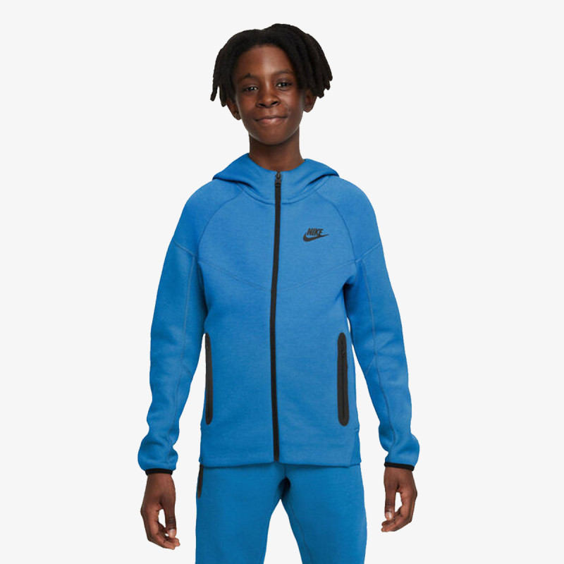 Nike Pulóver B NSW TECH FLC FZ 