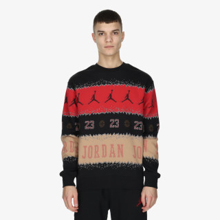 Nike Pulóver M J ESS MMBR HLDY FLC CREW 