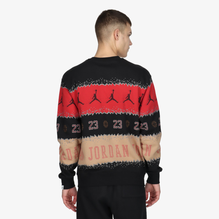 Nike Pulóver M J ESS MMBR HLDY FLC CREW 