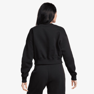 Nike Hosszú ujjú póló W NSW PHNX FLC CROP VNECK 