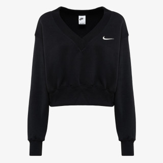 Nike Hosszú ujjú póló W NSW PHNX FLC CROP VNECK 