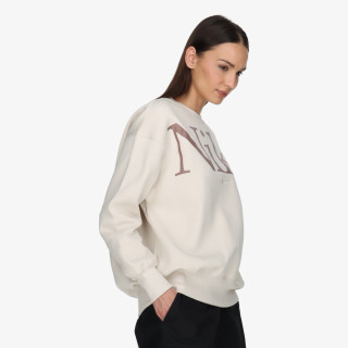 Nike Hosszú ujjú póló W NSW PHNX FLC OS LOGO CREW 