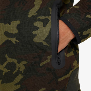 Nike Kapucnis pulóver B NSW TCH FLC CAMO TOP 