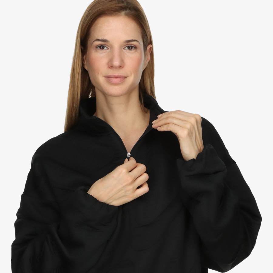 Nike Hosszú ujjú póló W NSW CLLCTN COZY LOGO QZ 