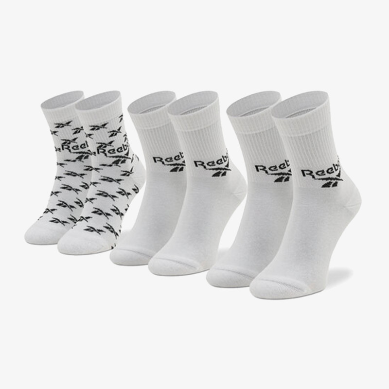 Reebok Zokni CL FO Crew Sock 3P 
