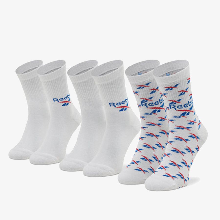 Reebok Zokni CL FO Crew Sock 3P 