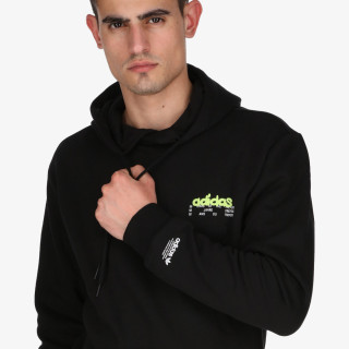 Adidas Pulóver Behind Hoodie 