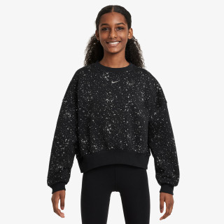 Nike Pulóver G NSW CLUB FLC BXY CRW SHNE 