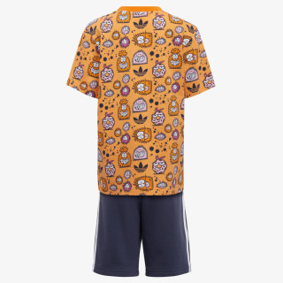 Adidas Rövidnadrágok és pólók SHORT TEE SET 