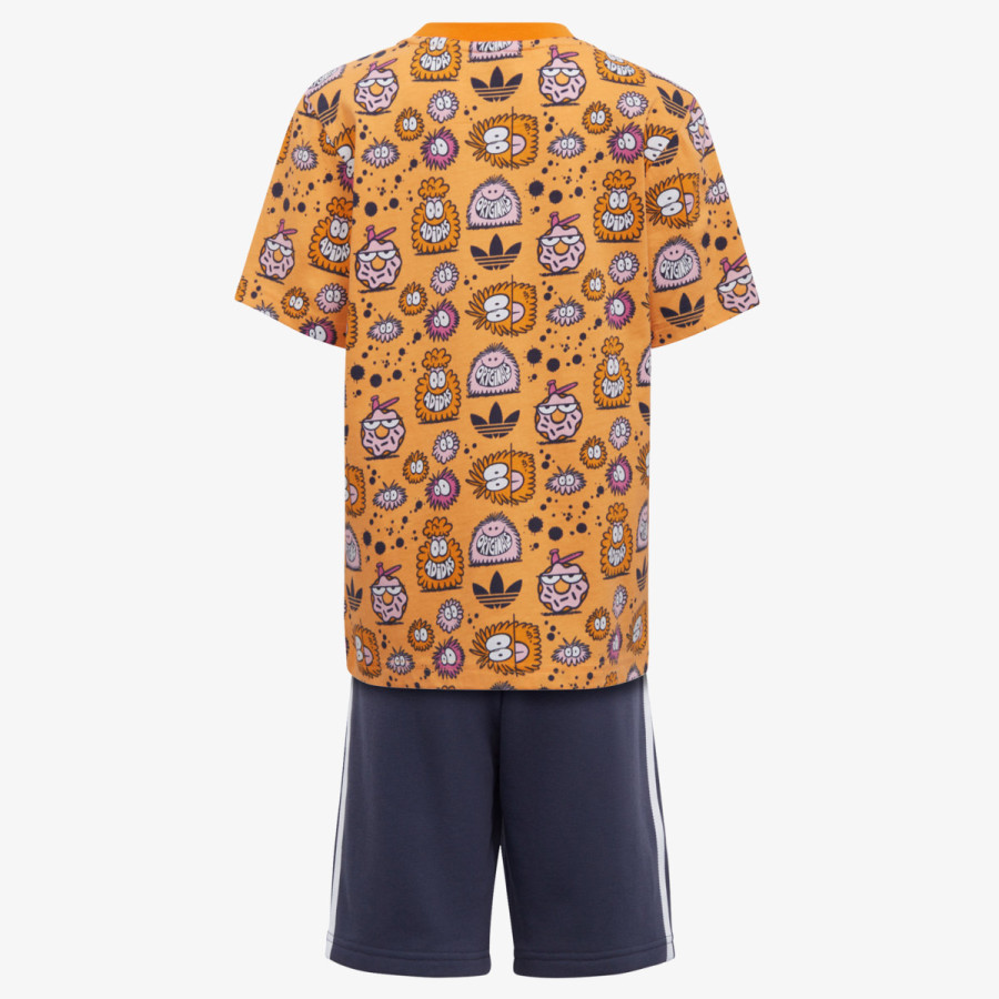 Adidas Rövidnadrágok és pólók SHORT TEE SET 