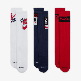 Nike Zokni U NK ED PLS CREW 3PR SPORT 144 