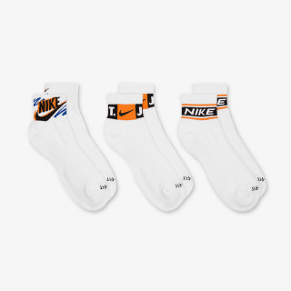 Nike Zokni U NK ED PLS ANKLE 3P SPORT 144 