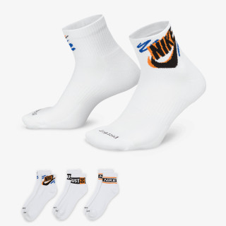 Nike Zokni U NK ED PLS ANKLE 3P SPORT 144 