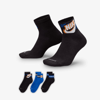Nike Zokni U NK ED PLS ANKLE 3P SPORT 144 
