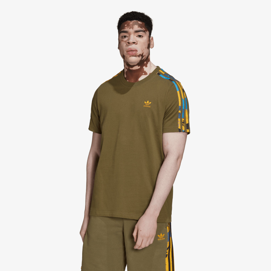Adidas Póló CAMO 3STR TEE 