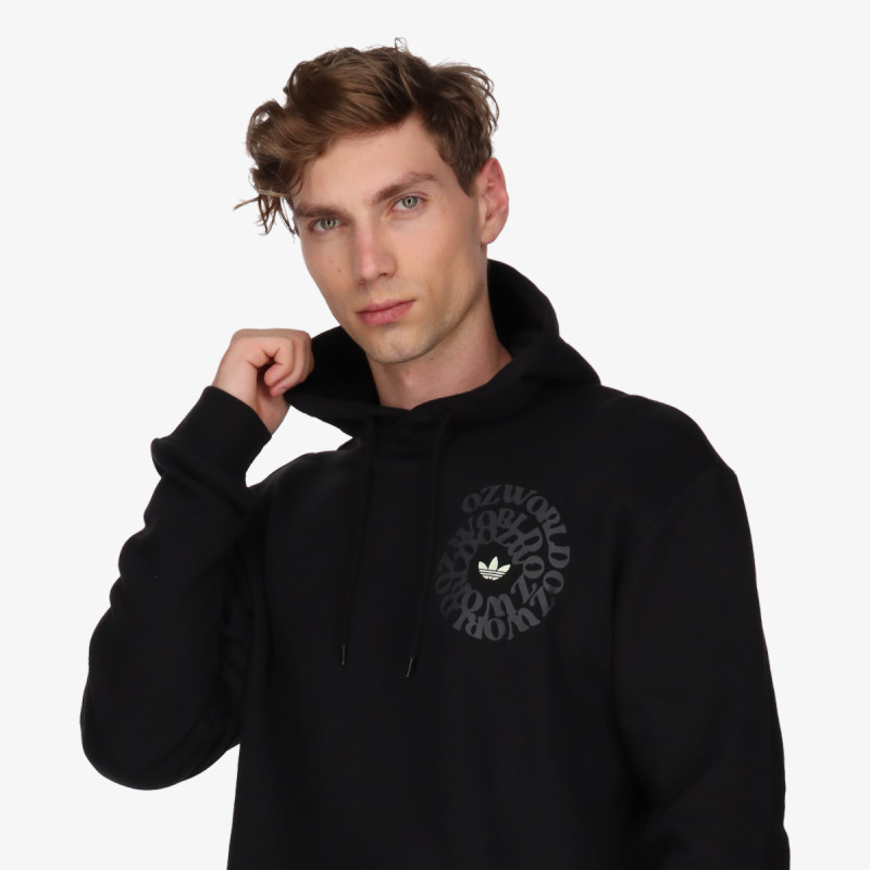 Adidas Kapucnis pulóver OZWORLD HOODIE 