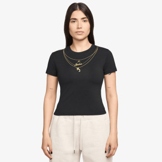 Nike Póló W J FLT SS TMID GFX TEE CHN 