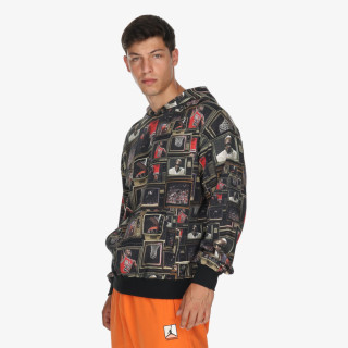 Nike Pulóver M J BRK AOP FLC PO LB 