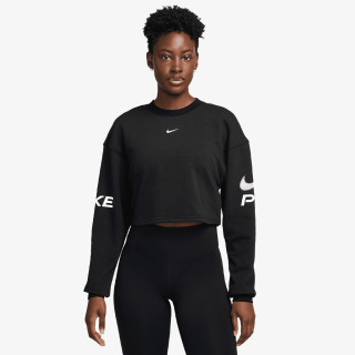 Nike Pulóver W NP DF FLC CREW TT GRX 