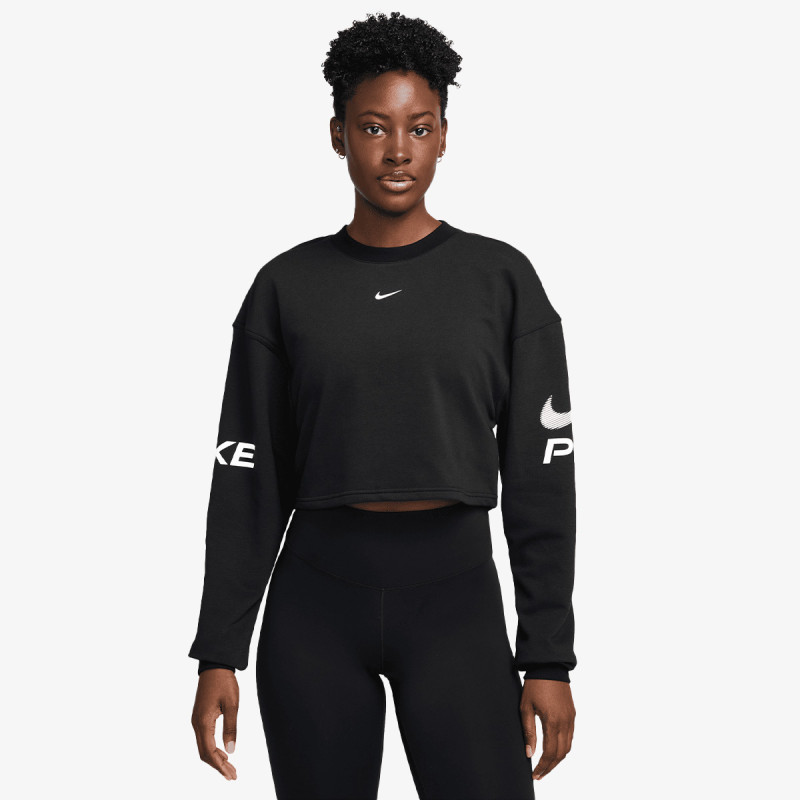 Nike Pulóver W NP DF FLC CREW TT GRX 