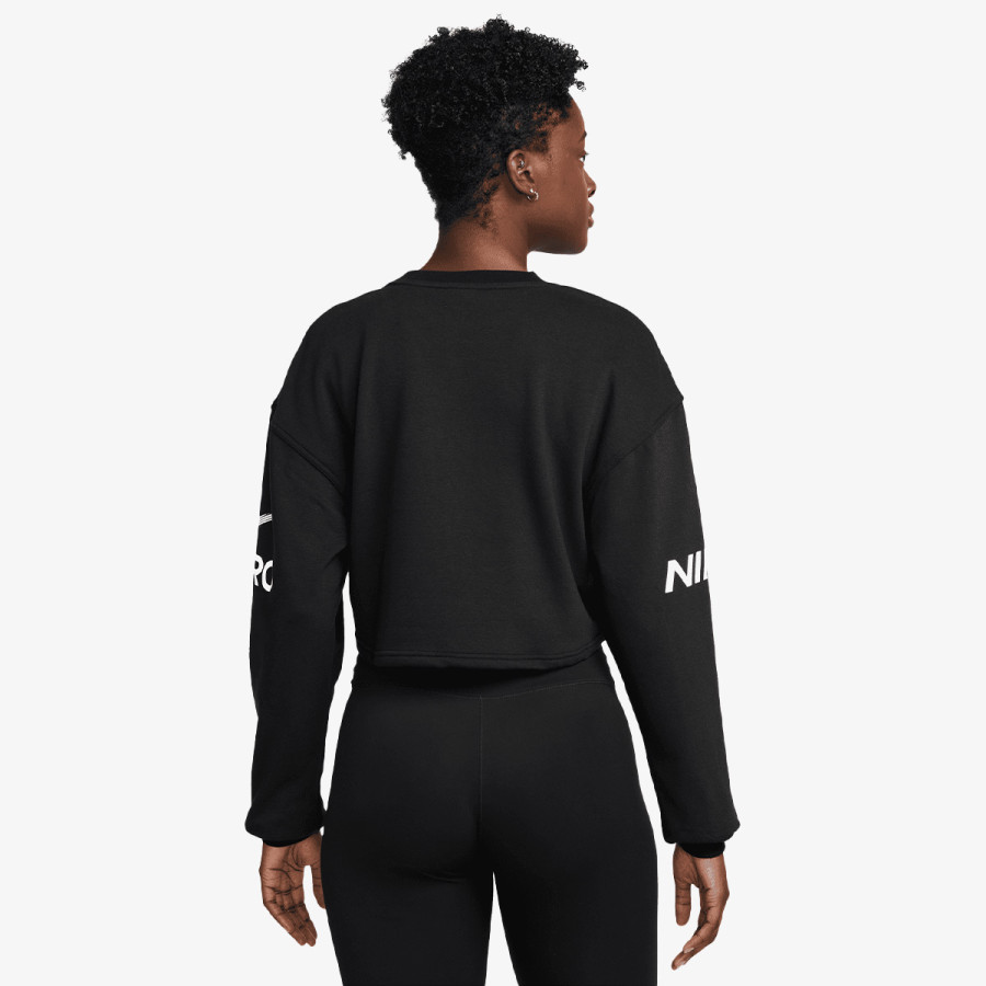 Nike Pulóver W NP DF FLC CREW TT GRX 