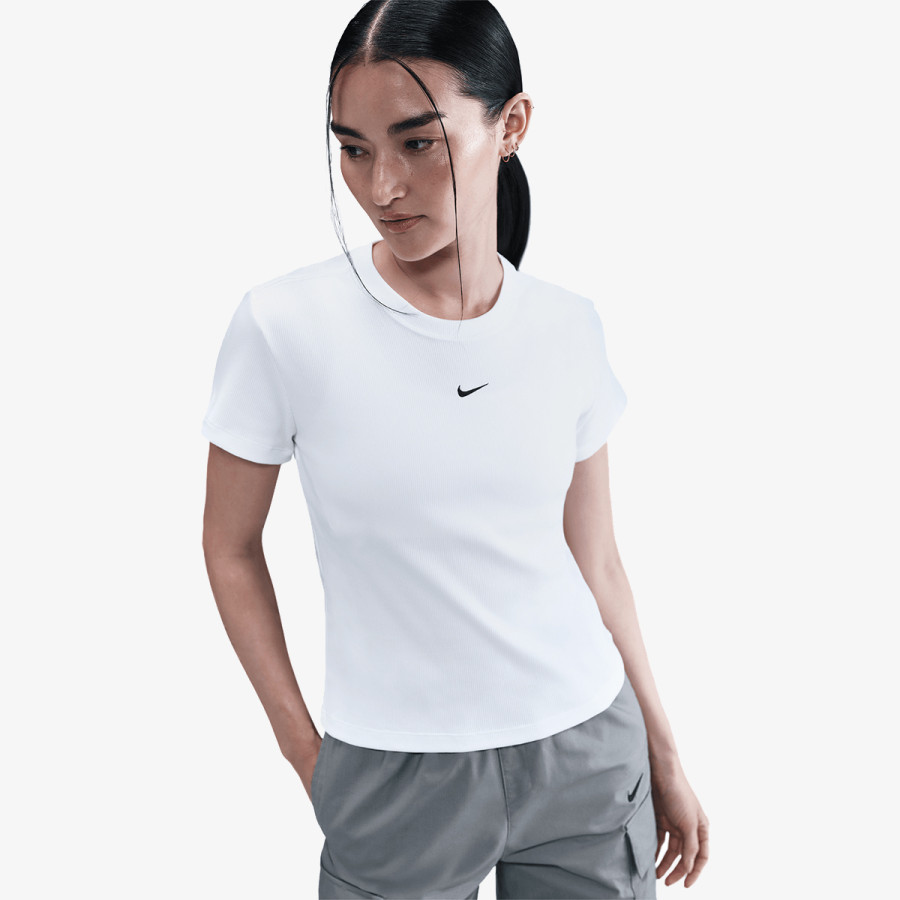 Nike Póló W NSW RIB  TGHT SS TEE 