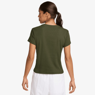 Nike Póló W NSW RIB  TGHT SS TEE 