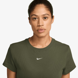 Nike Póló W NSW RIB  TGHT SS TEE 