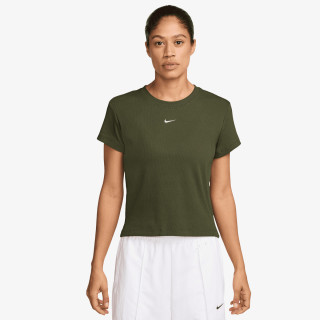 Nike Póló W NSW RIB  TGHT SS TEE 