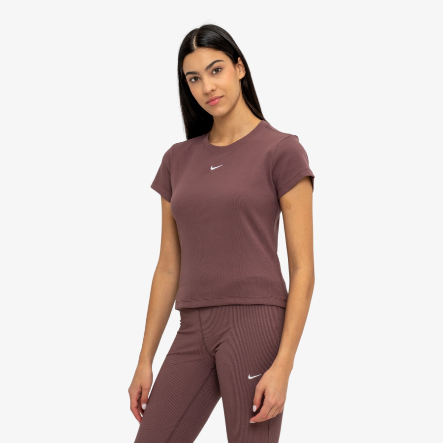 Nike Póló W NSW RIB  TGHT SS TEE 