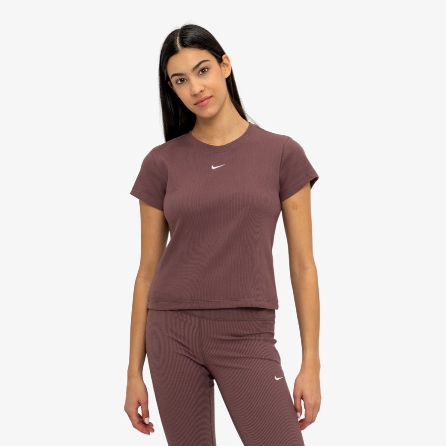 Nike Póló W NSW RIB  TGHT SS TEE 