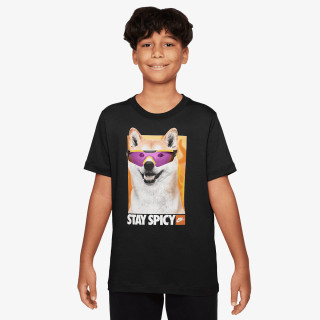 Nike Póló K NSW TEE PHOTO SHIBA 