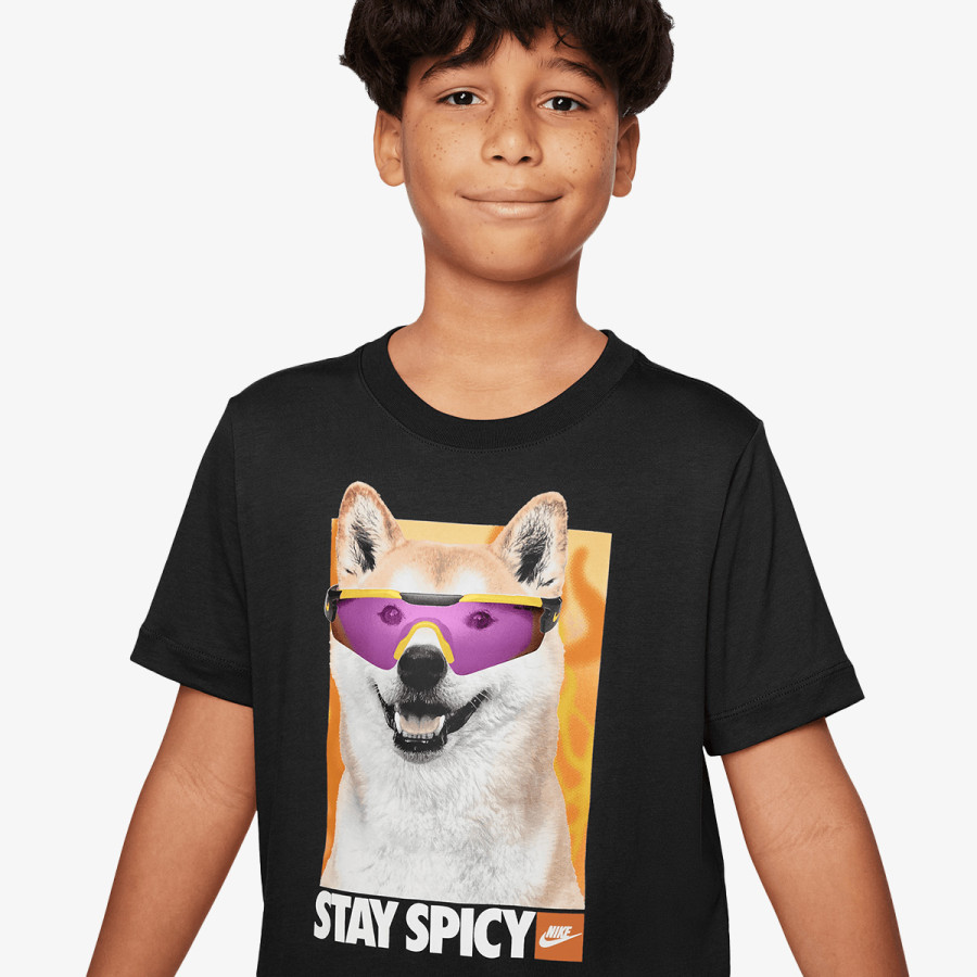 Nike Póló K NSW TEE PHOTO SHIBA 