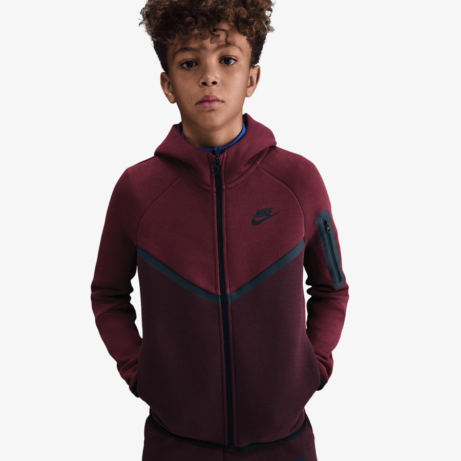 Nike Pulóver B NSW TCH FLC FZ - PD 