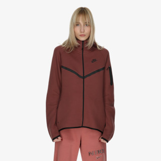 Nike Pulóver W NSW TCH FLC WR FZ HDY 2 