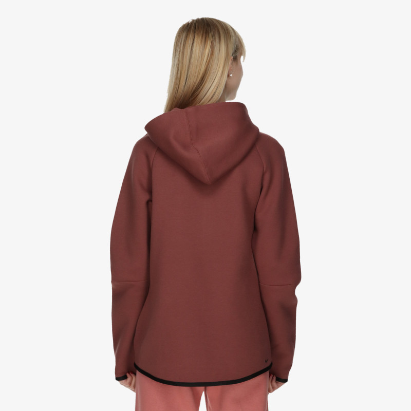Nike Pulóver W NSW TCH FLC WR FZ HDY 2 