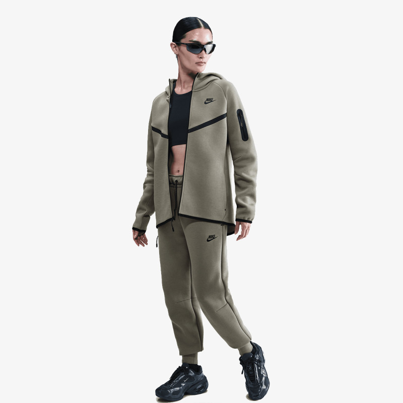 Nike Pulóver W NSW TCH FLC WR FZ HDY 2 