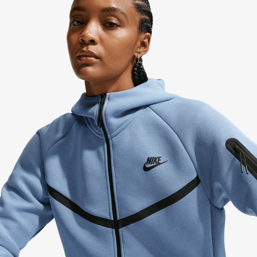 Nike Pulóver W NSW TCH FLC WR FZ HDY 2 
