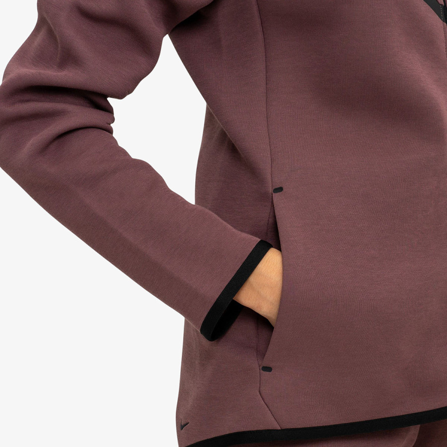 Nike Pulóver W NSW TCH FLC WR FZ HDY 2 