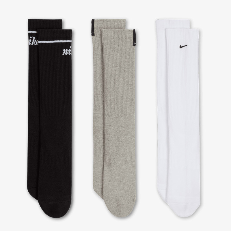 Nike Zokni U NK ED PL CSH CRW 3P 144 WGFX 