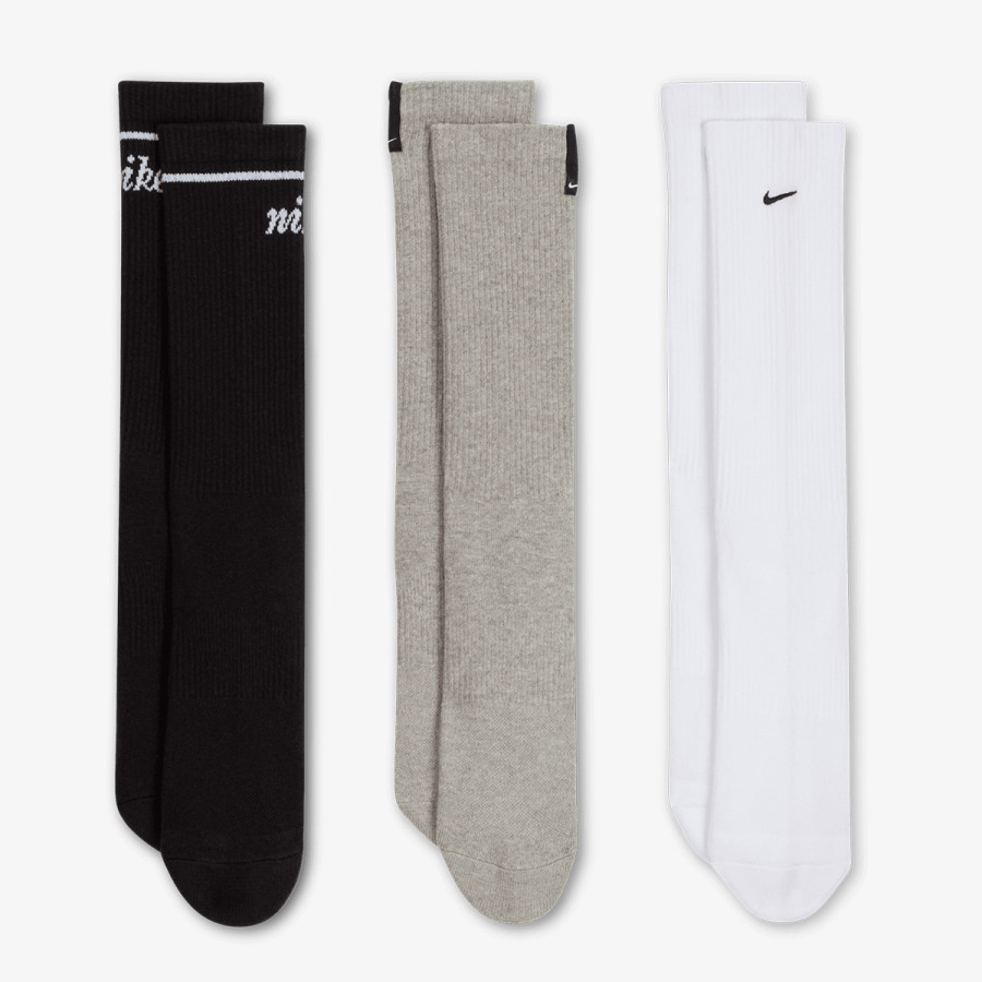 Nike Zokni U NK ED PL CSH CRW 3P 144 WGFX 